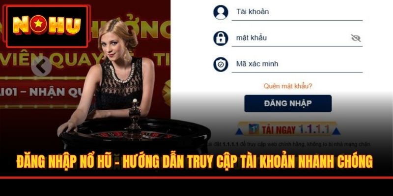 hướng dẫn đăng nhập Nohu